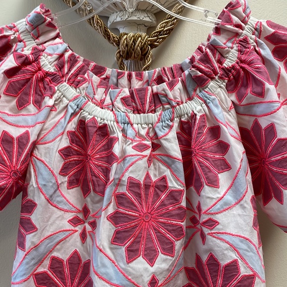 New Women’s Maeve Embroidered Off-The-Shoulder Blouse By Anthropologie!!🔥🔥🔥 - Picture 7 of 15